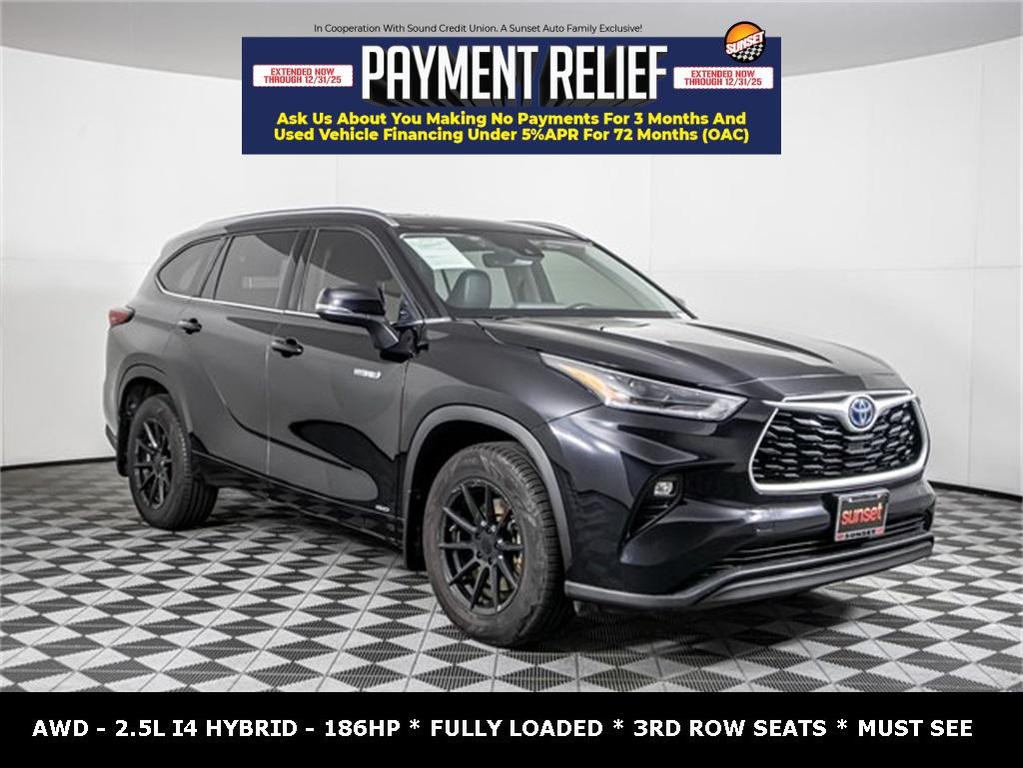 used 2021 Toyota Highlander Hybrid car