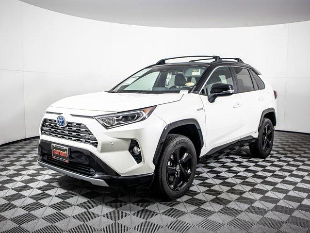 used 2021 Toyota RAV4 Hybrid car