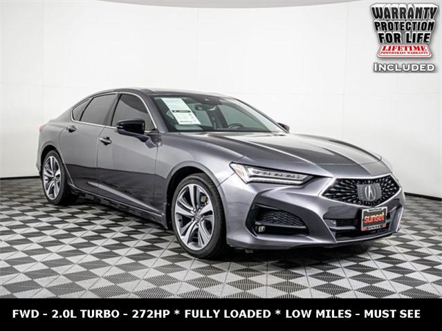 used 2021 Acura TLX car