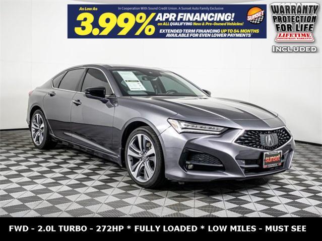 used 2021 Acura TLX car