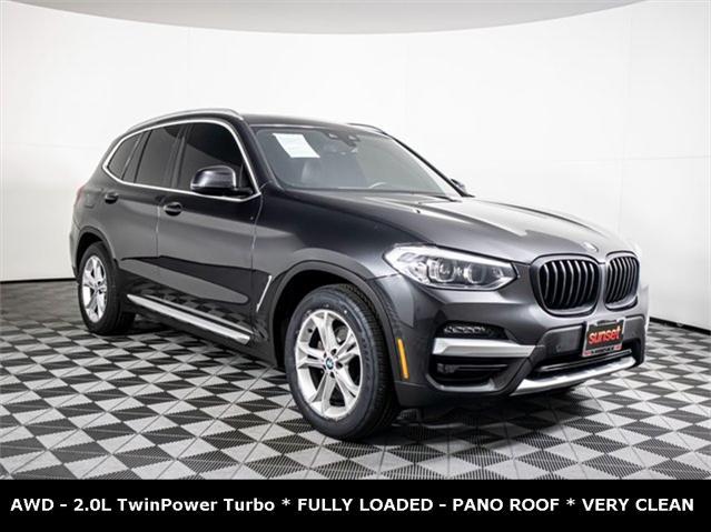 used 2021 BMW X3 car