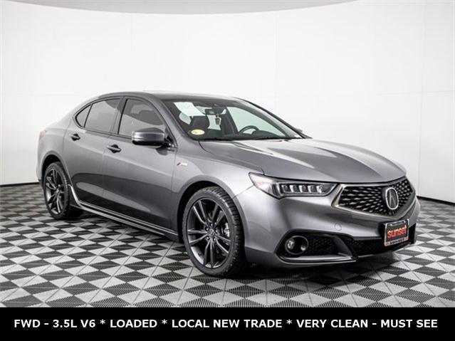 used 2018 Acura TLX car