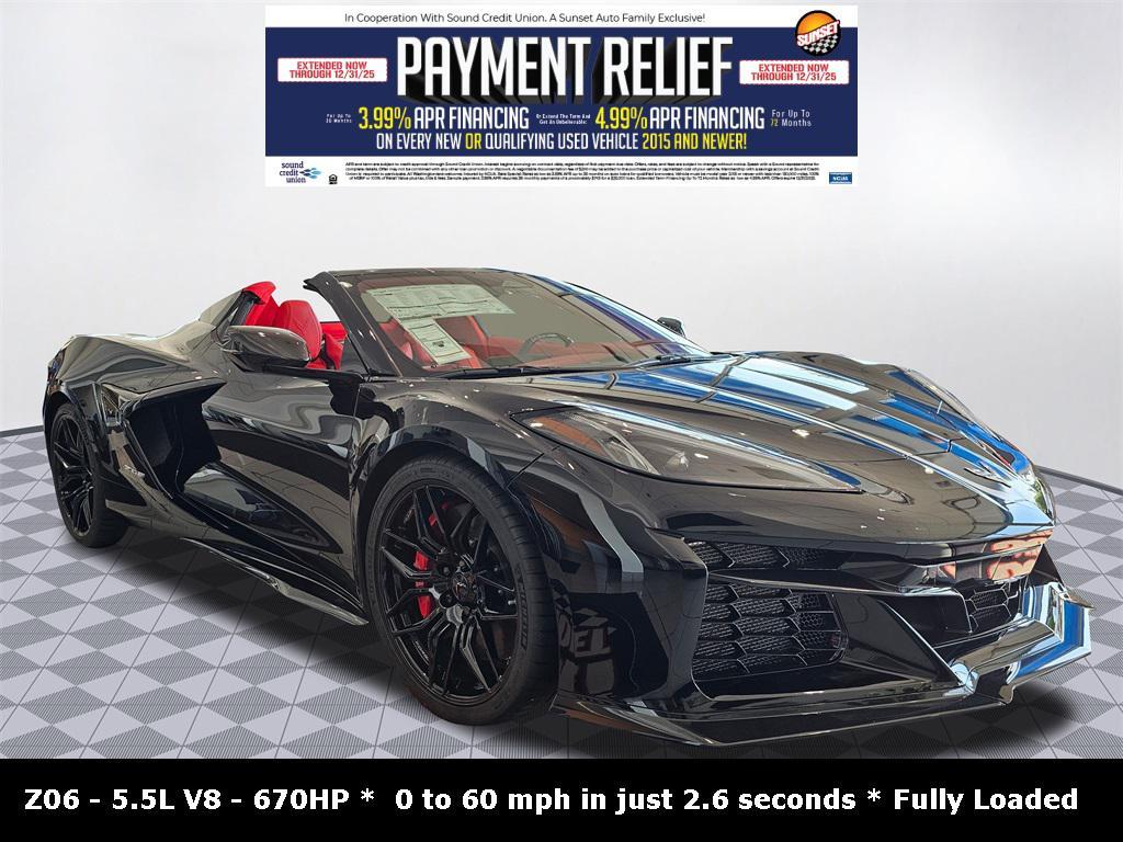 new 2025 Chevrolet Corvette car, priced at $170,515