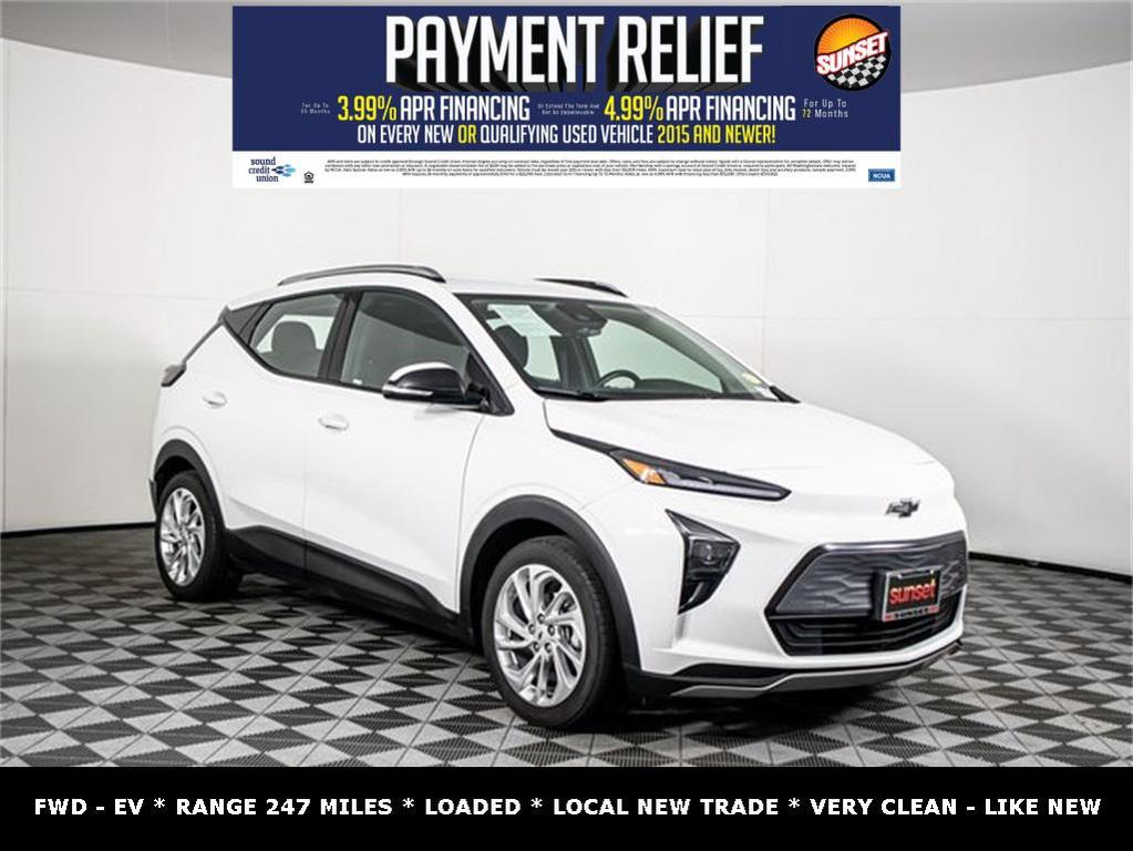 used 2023 Chevrolet Bolt EUV car, priced at $21,999