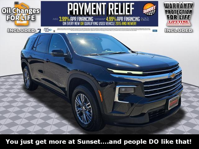 new 2025 Chevrolet Traverse car, priced at $45,555