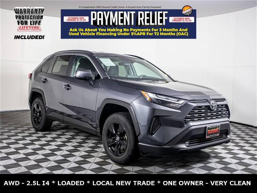 used 2022 Toyota RAV4 car, priced at $26,999
