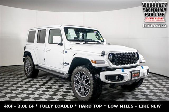 used 2024 Jeep Wrangler 4xe car