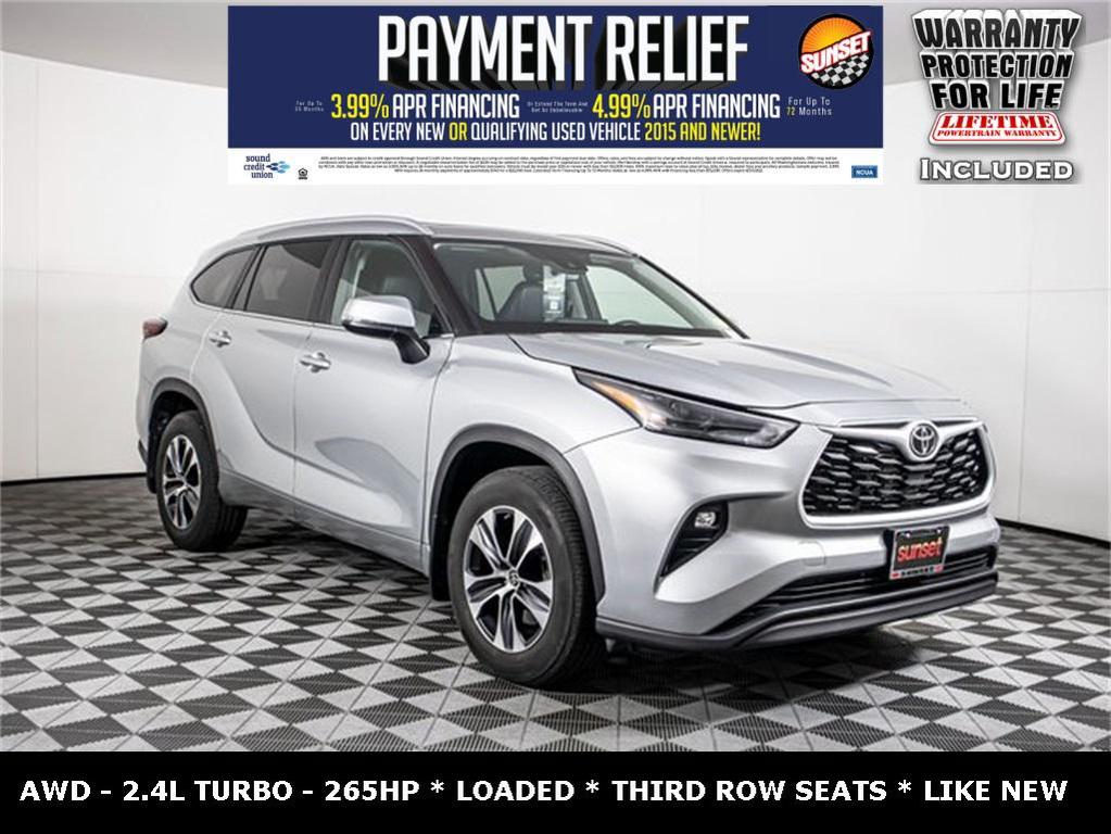 used 2024 Toyota Highlander car, priced at $44,999
