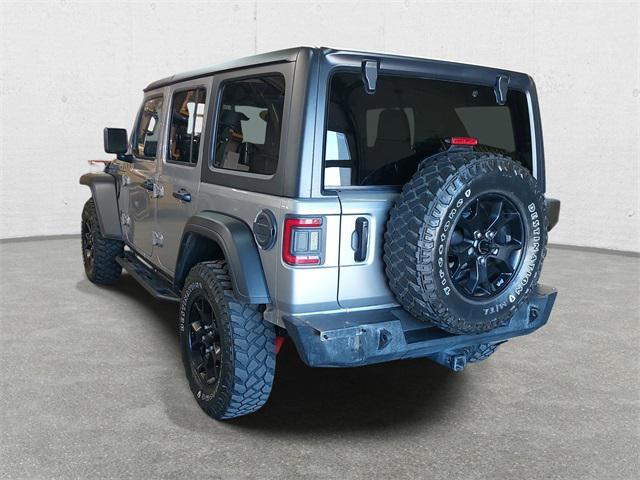 used 2021 Jeep Wrangler car, priced at $30,811