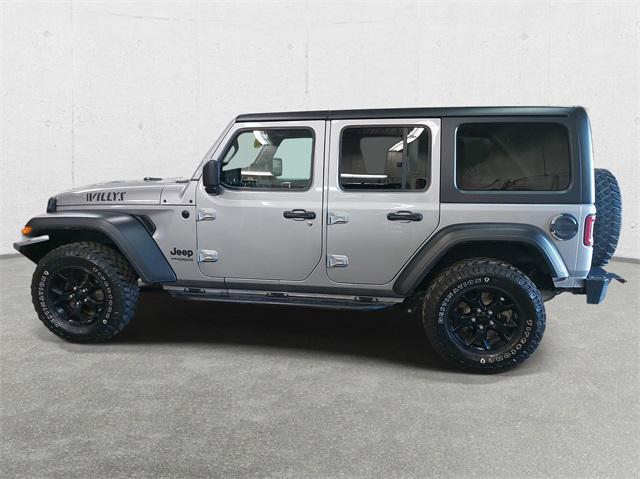 used 2021 Jeep Wrangler car, priced at $30,811