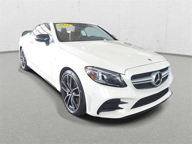 used 2023 Mercedes-Benz AMG C 43 car, priced at $65,954