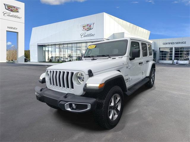 used 2022 Jeep Wrangler Unlimited car, priced at $33,549