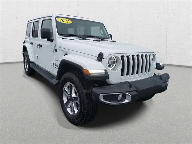 used 2022 Jeep Wrangler Unlimited car, priced at $33,549