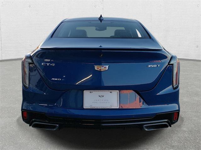 used 2021 Cadillac CT4 car, priced at $28,993