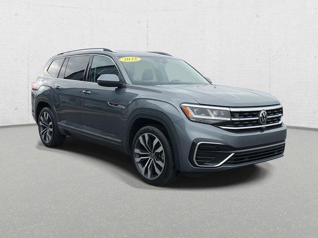 used 2022 Volkswagen Atlas car, priced at $36,993