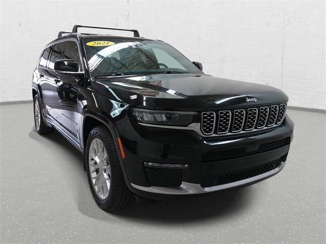 used 2021 Jeep Grand Cherokee L car, priced at $37,874