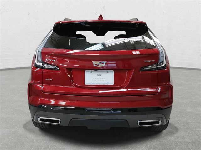 used 2024 Cadillac XT4 car, priced at $45,950