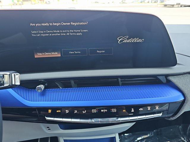 new 2025 Cadillac OPTIQ car, priced at $56,835
