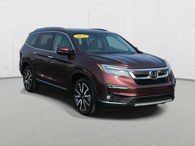 used 2021 Honda Pilot car, priced at $32,989