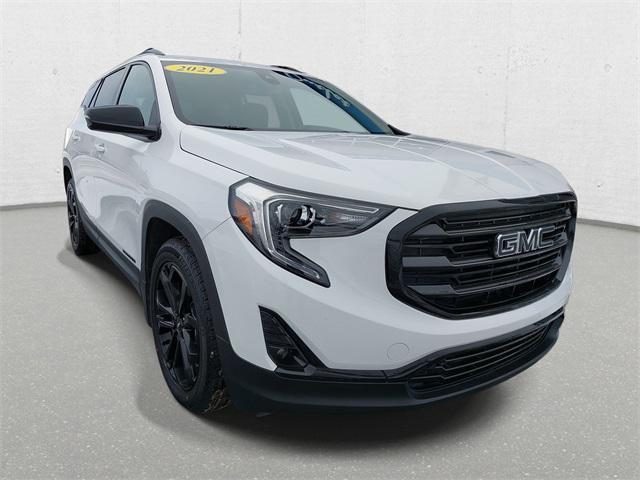 used 2021 GMC Terrain car, priced at $21,989