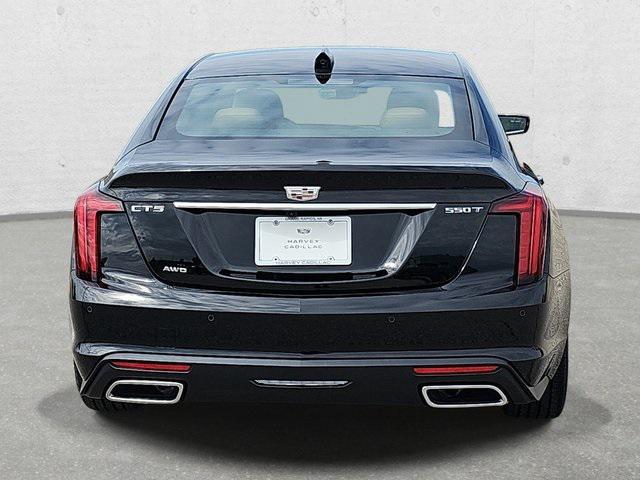 new 2025 Cadillac CT5 car, priced at $57,810