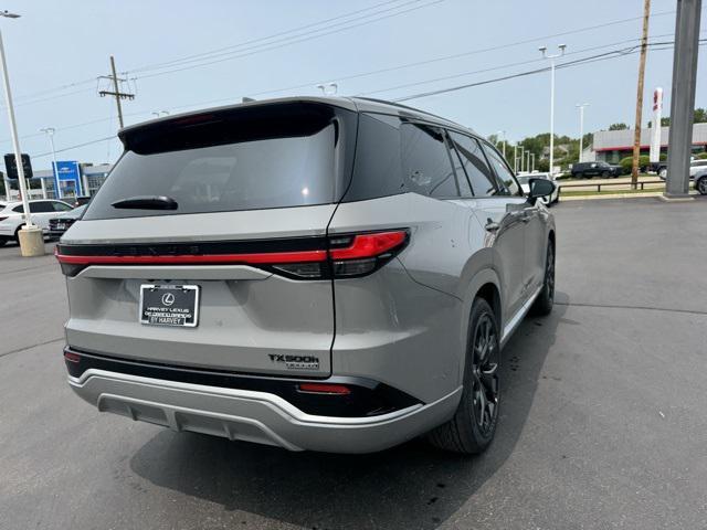 new 2025 Lexus TX 500h car, priced at $73,334