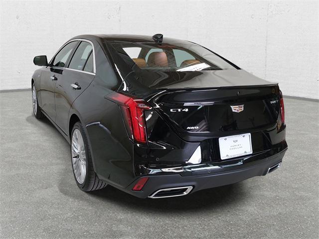 new 2025 Cadillac CT4 car, priced at $50,035