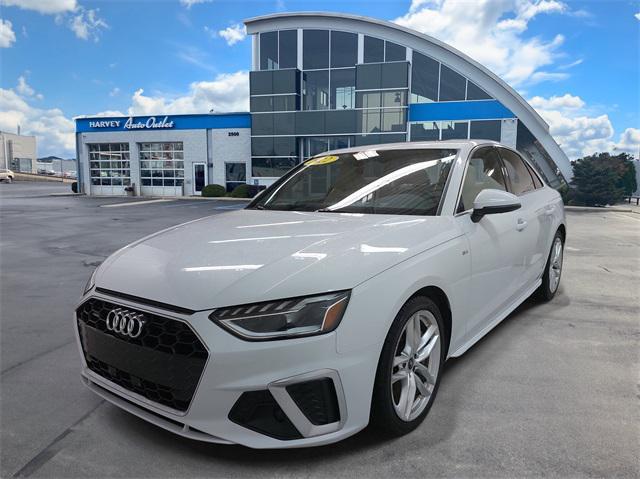 used 2022 Audi A4 car, priced at $24,494