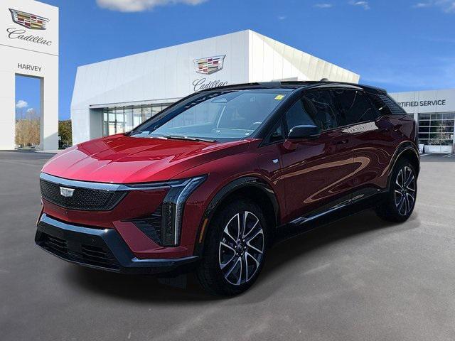 new 2025 Cadillac OPTIQ car, priced at $57,435