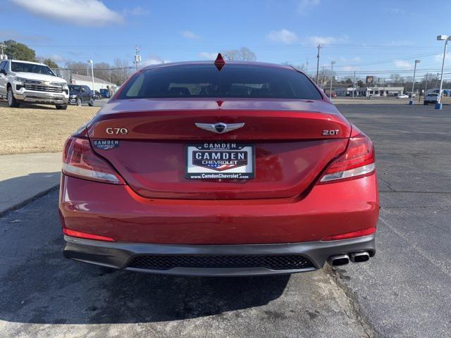 used 2020 Genesis G70 car, priced at $18,888