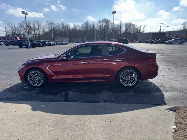 used 2020 Genesis G70 car, priced at $18,888