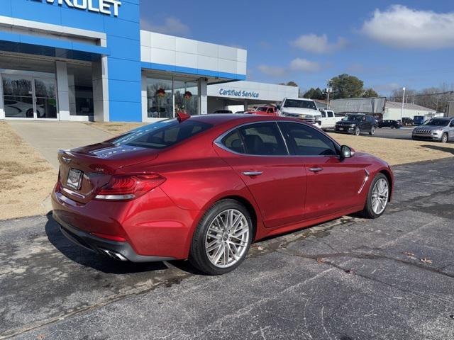 used 2020 Genesis G70 car, priced at $18,888