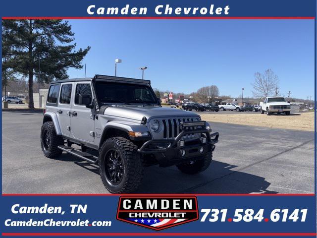 used 2020 Jeep Wrangler Unlimited car, priced at $33,900