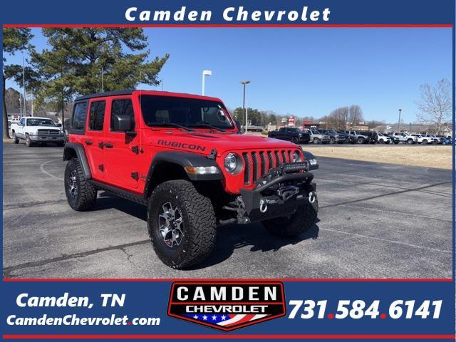 used 2021 Jeep Wrangler Unlimited car, priced at $32,900