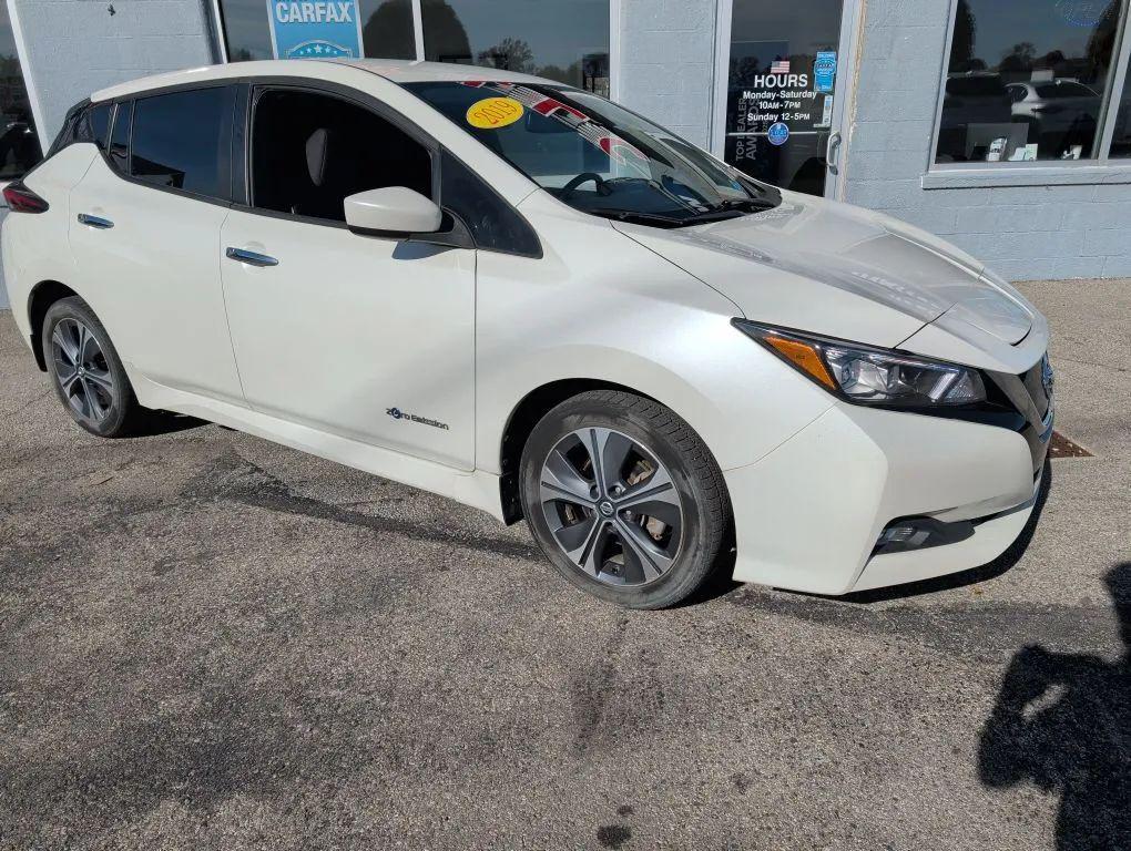used 2019 Nissan Leaf car, priced at $10,618