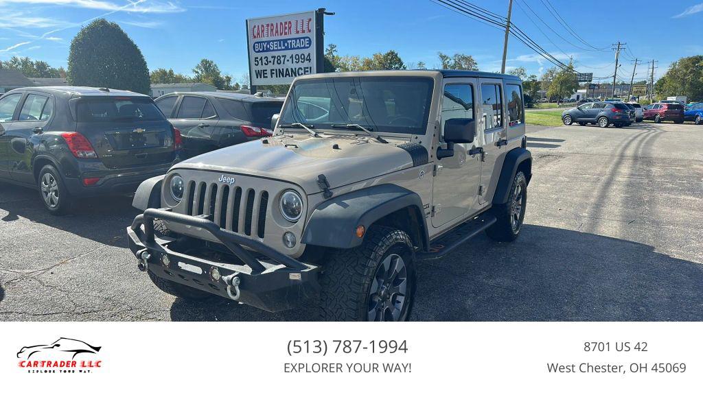 used 2016 Jeep Wrangler Unlimited car, priced at $17,779