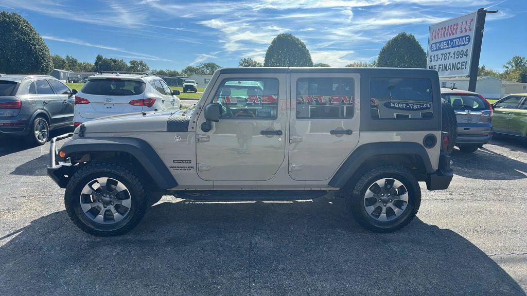 used 2016 Jeep Wrangler Unlimited car, priced at $17,779