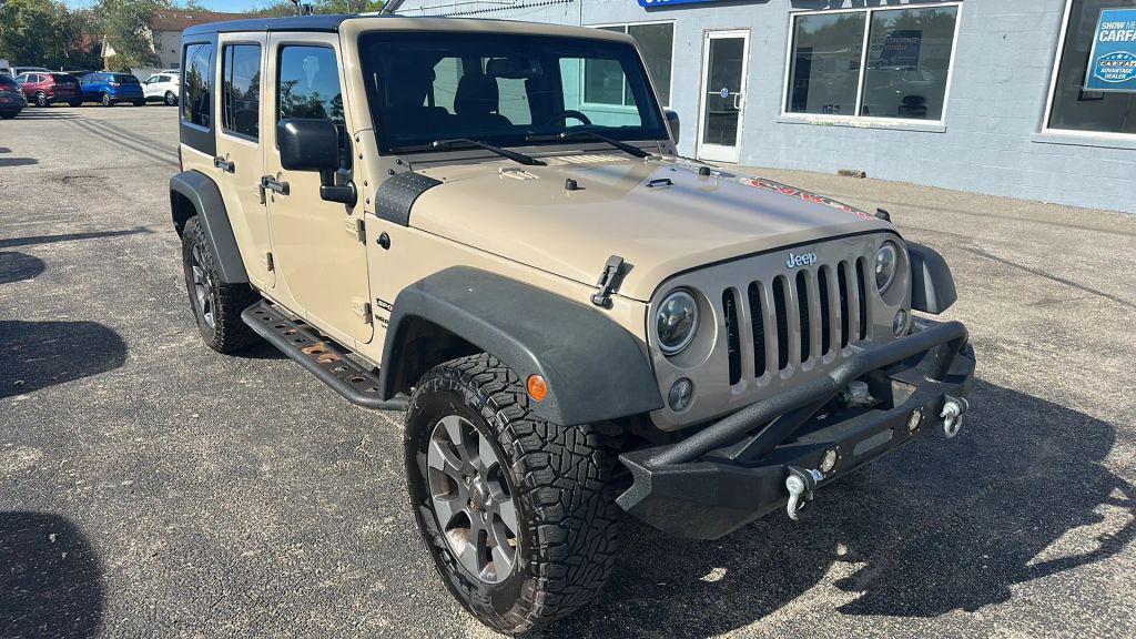 used 2016 Jeep Wrangler Unlimited car, priced at $17,779