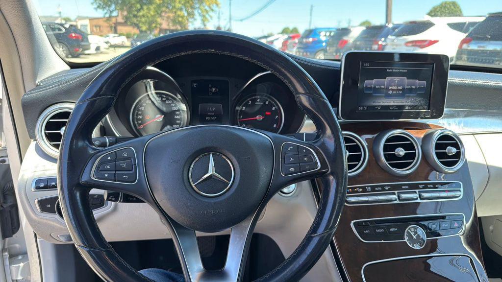 used 2015 Mercedes-Benz C-Class car, priced at $13,995