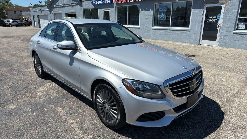 used 2015 Mercedes-Benz C-Class car, priced at $13,995