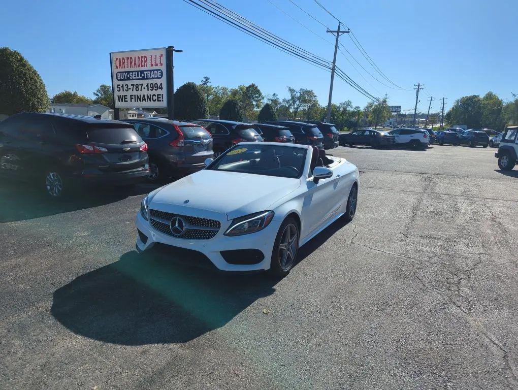used 2017 Mercedes-Benz C-Class car, priced at $20,995