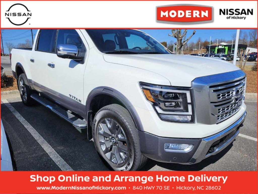 used 2024 Nissan Titan car, priced at $54,999