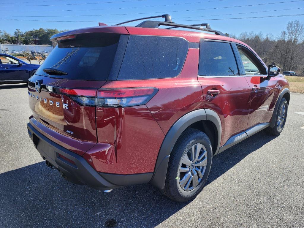 new 2025 Nissan Pathfinder car, priced at $42,335