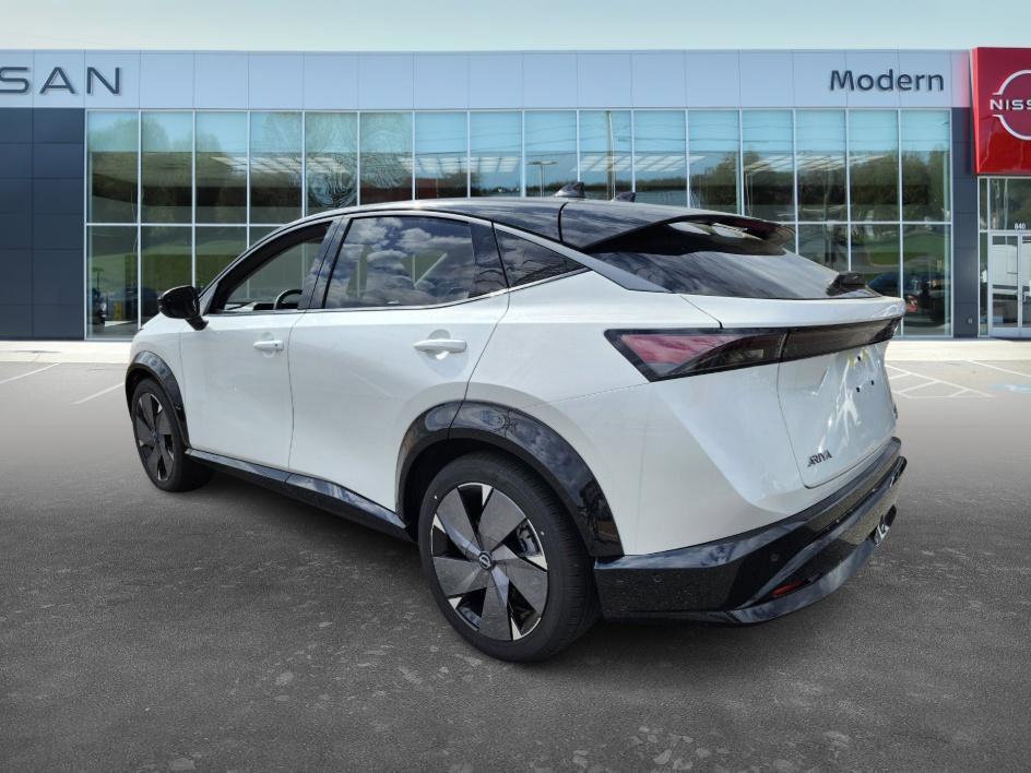 new 2025 Nissan ARIYA car, priced at $57,450