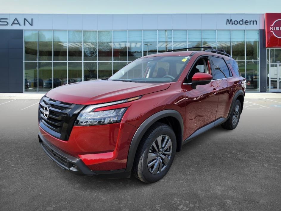 new 2025 Nissan Pathfinder car, priced at $38,570
