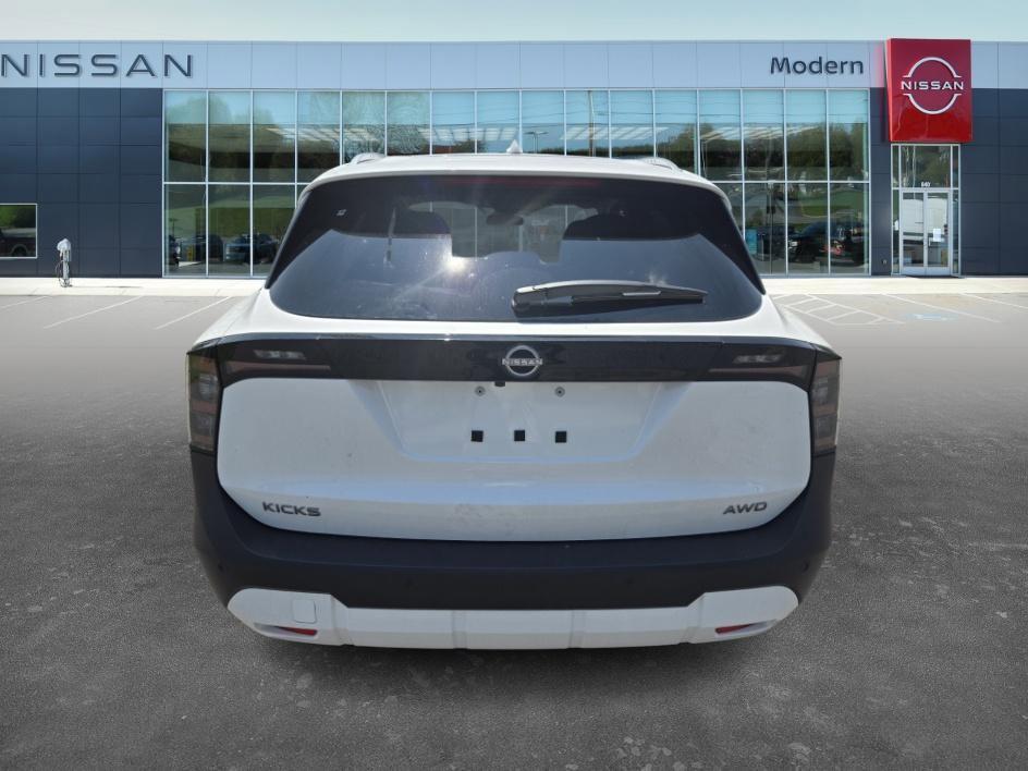 new 2025 Nissan Kicks car, priced at $26,703