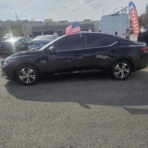 used 2021 Nissan Sentra car, priced at $15,490