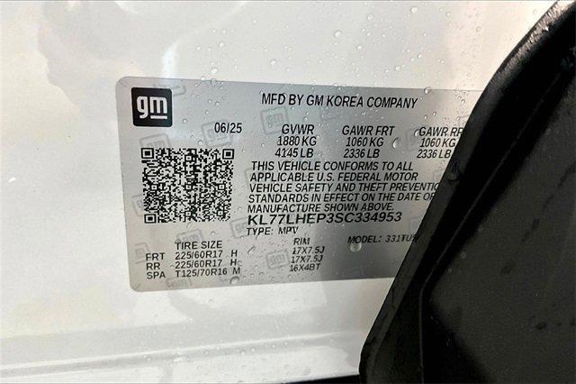 new 2025 Chevrolet Trax car, priced at $26,549