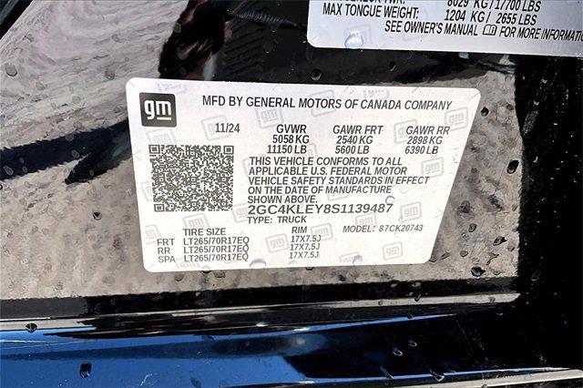 new 2025 Chevrolet Silverado 2500 car, priced at $63,690