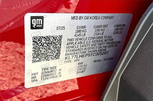 new 2026 Chevrolet Trax car, priced at $25,217